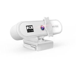 4K Hd Webcam 1080P Computer Camera Met Microfoon Automatische Focus Netwerk 2K Live Web Usb Plug Voor computer Werk Laptop Game Pc