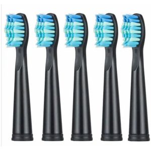 5Pcs Seago Tandenborstel Hoofd Voor Lansung SG610 SG908 SG917 Tandenborstel Elektrische Vervanging Tandenborstel Koppen Zachte Haren