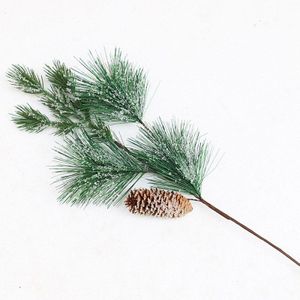 Simulatie Kerst Decoratie Planten Pine Tak Diy Handwerk Vaas Bloemstuk Materialen Foto Rekwisieten Levert