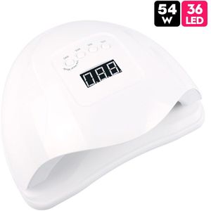 Uv Led Lamp Voor Nagels Droger Zon Licht Nail Lamp Voor Manicure Smart Lcd Display Voor Alle Uv Led Gel polish Nail Tool