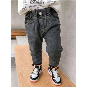 Warme Broek Kinderen Plus Fluwelen Denim Broek Mode Jongen Meisje Jeans Winter Verdikking Kids Jeans Baby Jean Baby Kleding 2-6Y