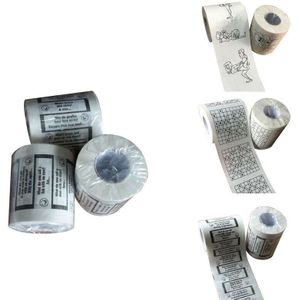 1 Roll 2 Ply Grappige Nummer Sudoku Gedrukt Wc Bad Funny Soft Toiletpapier Tissue Badkamer Benodigdheden Wc papier