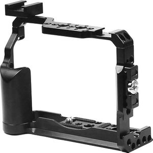 Camera Kooi Cnc Metalen Vorm-Gemonteerd Voor Fujifilm XT20 XT30 Video Dslr Beschermende Frame 1/4 3/8 Koude Schoen Met mic