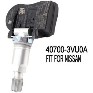 TPMS Bandenspanning Sensor Auto 407003VU0A 40700-3VU0A Voor Nissan NOTE QASHQAI TIIDA Hatchback X-T Renault ESPACE V KOLEOS 433MHZ