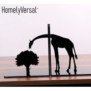 Creatieve Giraffe Metalen Bureau Stands Boekensteun Houder Kantoor School Leveranties Briefpapier Valentijn Cadeau Woondecoratie