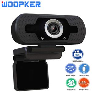 Hd Webcam 1080P Usb Camera Video-opname Web Camera Met Microfoon Voor Pc Computer Laptop