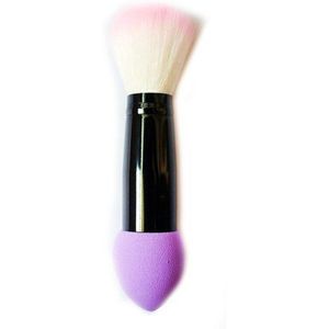 Double-ended blush brush