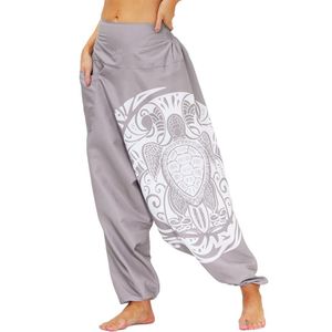 Bottom Elastische Taille Loose Fit Baggy Gypsy Hippie Boho Aladdin Yoga Harembroek Voor Vrouwen En Mannen