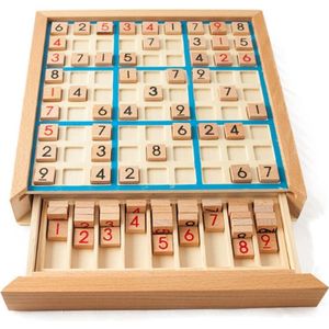 Sudoku Schaken Cijfers 1 Tot 9 Kan Alleen Zet Eenmaal In Elke Rij Lijn En Controleer Intelligente Fancy Educatief hout Speelgoed Gelukkig Gam