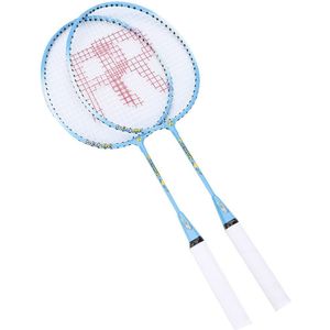 Ferroalloy Duurzaam Anti-Roest Modieuze Cartoon Patroon Badminton Racket Voor Beginner Kids Training