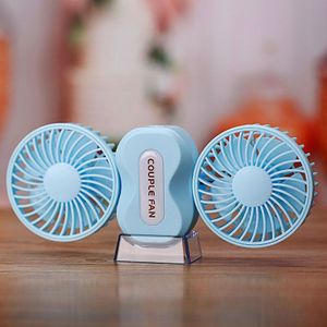 Mini Ventilator Usb Fan Laptop Cooling Draagbare 350 Graden Usb Koeler Stille Desktop Ventilator Met Dubbele Side 1200mah Batterij