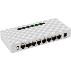 8 Poorten Netwerk Switch Netwerk Switch Ethernet Smart Switch Netwerk Monitoring Diversiteit Lijn Splitter Eu Plug