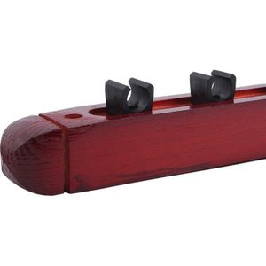 1 Set Biljart Pool Hout Rack Holder Wall Mounted Opknoping Professionele 6 Cue Sticks Snooker Accessoires Biljart Cue Rack