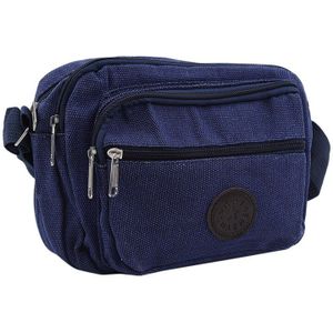 Koreaanse Nylon Canvas Vrouwen Messenger Bag Vrouwelijke Toevallige Polka Dot Canvas Schoudertas Diagonaal Kleine Tas