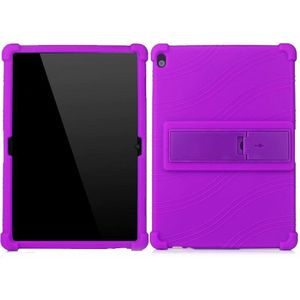 Silicon Case Voor Lenovo Tab M10 TB-X605F TB-X605L 10.1 "Tablet Stand Cover Voor Lenovo Tab P10 TB-X705F TB-X705L Zachte case + Pen