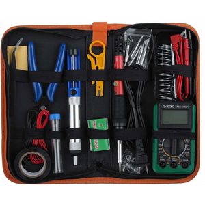 60W Elektrische Soldeerbouten Kit Verstelbare Temperatuur Digitale Multimeter Carving Soldeerbout Pen Lassen 110V-220V