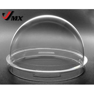 JMX 4.2 INCH Acryl Indoor/Outdoor CCTV Vervanging Schroefdraad Clear Camera Dome Behuizing Beveiliging Dome Camera Behuizing