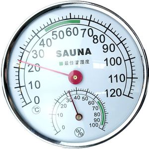 Sauna Thermometer Rvs Case Stoom Sauna Thermometer Hygrometer In De Sauna Accessoires Voor Sauna