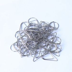 50 Pcs Metal Paperclip 15X25 Mm Rose Gold Briefpapier Mini Paperclips Verkoop Tag Clip Foto Houder clip Magnetische Clip