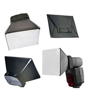 Draagbare Omni Bounce Softbox Kit Fotografie Flash Diffuser Voor Canon Nikon Voor Pentax Voor Sony Dslr Speedlite Flash