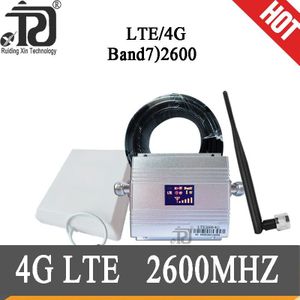 Rusland 4g repeater 2600 4g signaal booster 70dB Gain repetidor 4g lte 2600 mhz cellulaire versterker 2600 mobiele Signaal Booster