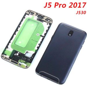 Voor Samsung Galaxy J530 Terug Behuizing J5 Battery Cover Rear Case Frame Chassis Vervangen Voor 5.2 ""Samsung j530 Behuizing