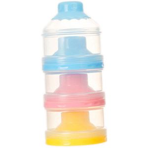 Drie Raster Draagbare Melkpoeder Fles Formule Dispenser Voedsel Container Doos Babyvoeding Doos Voedsel Opbergdoos Baby Baby