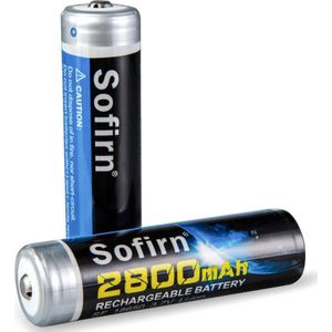 Sofirn 2800 MAh 18650 Oplaadbare Batterij Vooraf opgeladen 3.7 V Ion Bescherming 18650 Batterijen voor LED Zaklamp Lanterna Tatica