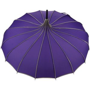 Vintage Pagode Paraplu Bridal Wedding Party Zon Regen Uv Beschermende Paraplu I88 #1
