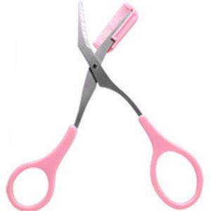 3 Kleur Wenkbrauw Trimmer Schaar Met Wimper Kam Haar Schaar Roestvrij Staal Wenkbrauw Scheerapparaat Scheerapparaat Grooming Make-Up Accessoires