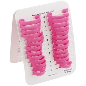 26Pcs Nail Protector Cover Nail Form Guide Sticker Spill-Proof Vinger Cover Nagellak Shield Protector 10 Maten manicure Tool