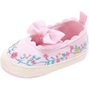 Pasgeboren Baby Meisjes Leuke Schoenen Zoete Prinses Mary Jane Bow Babyschoenen Crib Zachte Zolen Antislip Kids Schoen kinderen