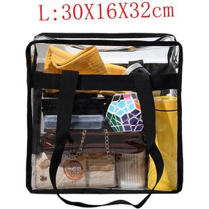 Waterdichte Vrouwen make-up Organizer bag Transparant pvc cosmetische tas Grote opslag Wc bag Travel Toiletartikelen Tand tas