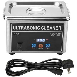 800Ml CJ-008 Ultrasone Reiniging Machine Voor Sieraden Horloge Bril Valse Tanden Ultrasone Reiniger Bad Tank 35W