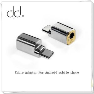 Dd TC35B Usb Type-C Naar Jack 3.5 Kabel Adapter Voor Android Mobiele Telefoon Huawei Xiaomi Oppo Vivo Samsung etc, 384Khz/32bit