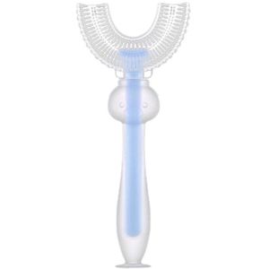 Kinderen U-vorm Tandenborstel Siliconen Training Tanden Reinigen Hele Mond Teethbrushes 360 ° Orale Tand Schoon Voor 2-4Years Kids