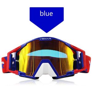 VEMAR Motorfiets Bril Motocross 100% Gafas Anti-Slip Oculos Bril Motocicleta Mannen Vrouwen Occhiali Moto Rijden Ski Off road