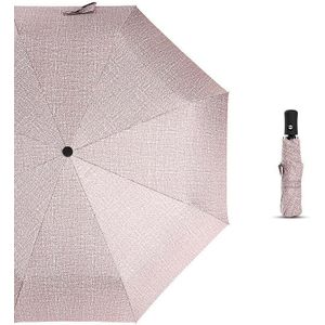 Creatieve Eenvoudige Paraplu Drie-Vouwen Volautomatische 4 Kleur 8 Bone Unisex Paraplu Regen Vrouwen En Mannen In zonnige En Regenachtige