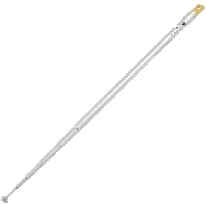 Hfes Vervanging 60Cm 6 Secties Telescopische Antenne Antenne Voor Radio Tv