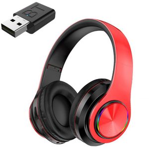 Bluetooth Tv Headset, Hifi Bluetooth Hoofdtelefoon Diepe Bas Draadloze Tv Hoofdtelefoon Met Zender Stick Voor Tv Computer Telefoon
