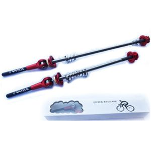 1 paar MTB Racefiets Snelspanners QR Hendel Wiel Set Bevestiging Vooras 100mm/Achter 135mm