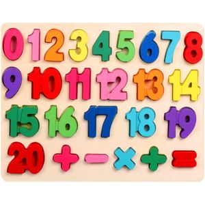 Puzzel Digitale Houten Speelgoed Vroeg Leren Puzzel Brief Alfabet Nummer Puzzel Voorschoolse Educatief Baby Speelgoed Voor Kinderen