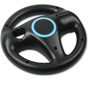 2 stuks Wit + Zwart Kart Racing Game Steering Wheel Controller Voor Nintendo Wii Game Remote Controller