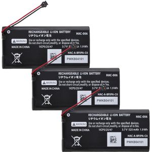 3Pcs HAC-006 Li-Ion Batterij Voor Nintendo Switch Controller HAC-015 HAC-016 HAC-A-JCR-C0 HAC-A-JCL-C0