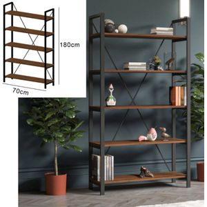 5 Layer Boekenkast Moderne Decor Planten Bloem Stand Met Planken Opslag Multifunctionele