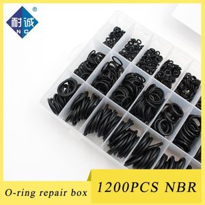 Nitril Rubber 1200 Stuks Nbr Seal Ring Kit Dikte 1.5 Mm 2.4 Mm 3.1 Mm Nitril Rubber Nbr O-ring Pakking Afdichting Oring Waterdicht