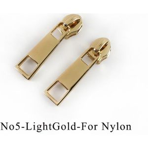 10Pcs Meetee Rits Slider Voor No5 Hars/Metal/Nylon Ritsen Donsjack Pocket Ritsen Hoofd Tas Reparatie kits Diy Naaien Accessoires