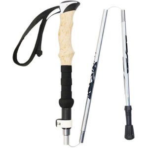 1 Pcs Folding Trekking Poles Ultralight Verstelbare Inklapbare Travel Wandelen Wandelstokken