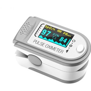 Draagbare Vinger Pulsoximeter Blood Zuurstofverzadiging Meter Vingertop Pulsoximeter SPO2 Monitor Saturatiemeter Oximeter