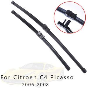 Voor En Achter Wisser Voor Auto 'S Voor Citroen C4 Picasso Van 2006 2007 Ruitenwisser Auto accessoires